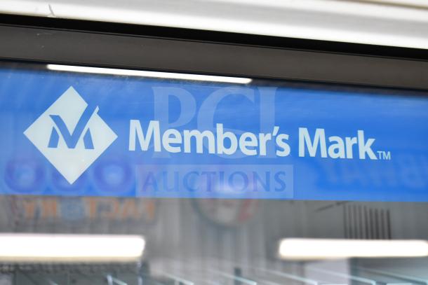 Crane 5800-4 commercial drink vending machine with bill acceptor, 115 volts, 1 phase, featuring "Member's Mark" branding.