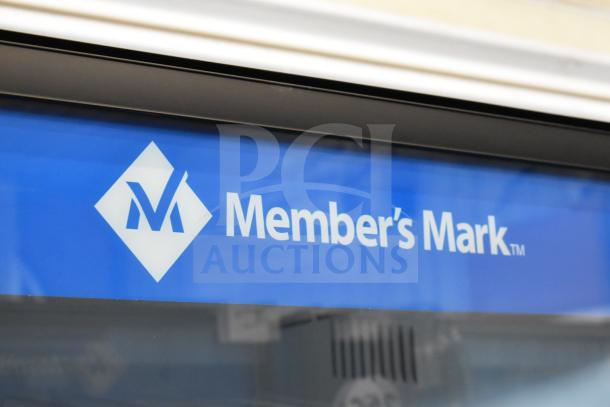 Crane 5800-4 drink vending machine with bill acceptor, 115V, 1 phase, commercial model, in good condition, shown with Member's Mark branding.