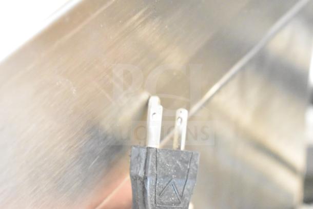 2024 Bunn CWTF15 Coffee Machine, 3 burners, commercial countertop, 120V, 1 phase, model CWTF15, power plug shown.