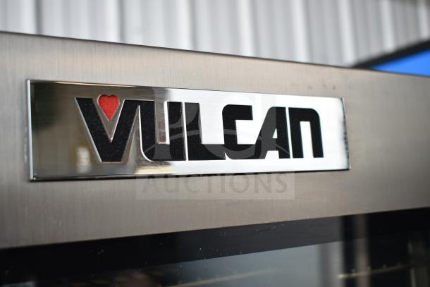 2022 Vulcan V1PJ102G-81 Combi Oven logo, stainless steel exterior, commercial grade, excellent condition.