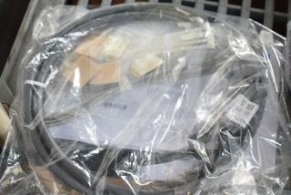 0352-0714-01 Antenna Cable in sealed plastic with tags. Appears new, suitable for specialized equipment connection.