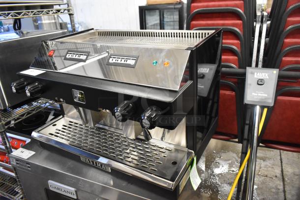 BRAND NEW 2025 Astra M2 012 stainless steel commercial 2-group espresso machine, 220V, 1 phase, with minor scratches.