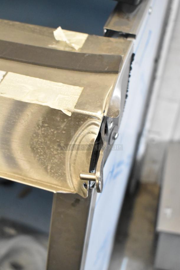 BRAND NEW Hoshizaki B-900SF 52" Stainless Steel Ice Storage Bin, 900 lb capacity, scratch and dent condition, taped corners.