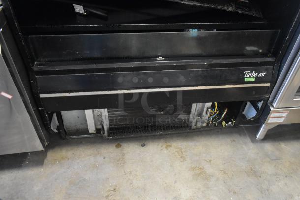 Turbo Air TOM-50B-SP-A-N Grab N Go Merchandiser; metal; 115V, 1 phase; visible wear; brand label intact.