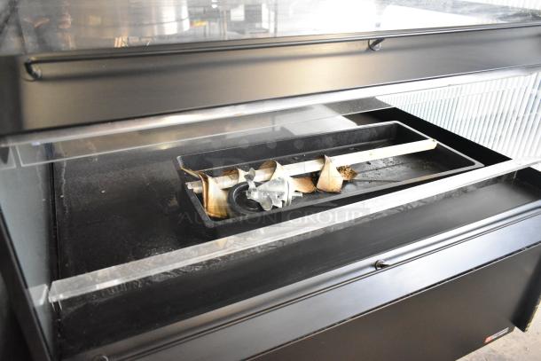 2024 Flexeserve FXZNA10S4S-ST61 metal heated merchandiser, floor style, 208V, 1 Phase, used condition.