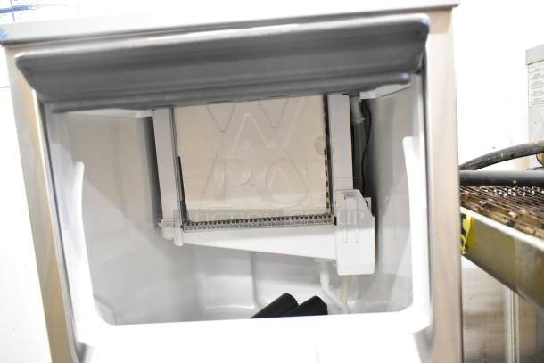 BRAND NEW Hoshizaki KM-81BAJ stainless steel ice maker; commercial crescent cuber, 2024 model, 115V, 1 Phase.