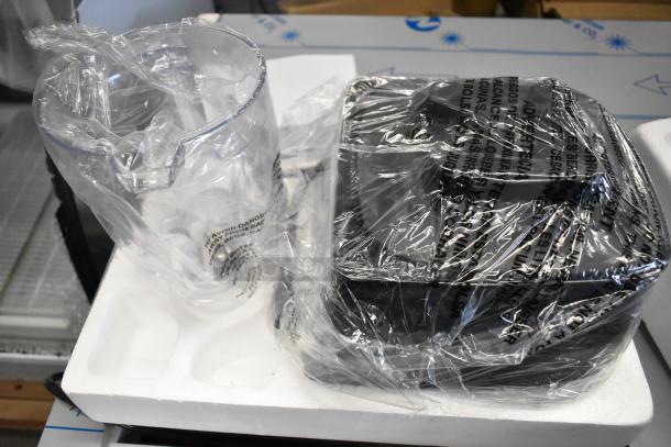 Brand new AvaMix 928BX1100P 3.5 hp commercial blender, programmable touchpad, with 48 oz. Tritan jar, in original packaging.