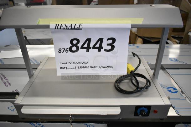 BRAND NEW Pavoni Lampada sugar heating lamp, stainless steel, 2024 model, 230V, minor scratches and dents, item label 59ALAMPADA.