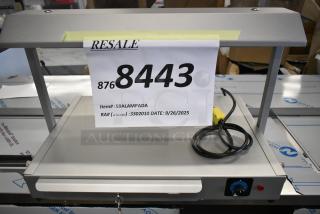 BRAND NEW Pavoni Lampada sugar heating lamp, stainless steel, 2024 model, 230V, minor scratches and dents, item label 59ALAMPADA.
