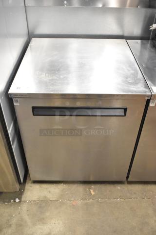 2021 Delfield 406P-STAR4 stainless steel single door undercounter cooler, 115V, excellent condition.
