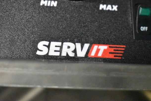 Brand new ServIt 423SDW1H stainless steel hot food well, 208/240V, 1 phase, insulated, one pan full size, scratch and dent.