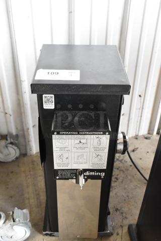 2022 Hemro KR1203 Metal Commercial Countertop Coffee Bean Grinder. 120 Volts, 1 Phase. - Item #1222400