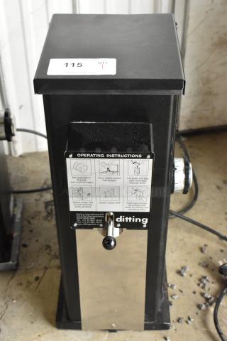 2022 Hemro KR1203 Metal Commercial Countertop Coffee Bean Grinder. 120 Volts, 1 Phase. - Item #1222406