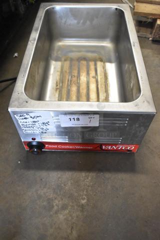 Avantco 177W50CKR Stainless Steel Commercial Food Warmer. 120 Volts, 1 Phase. - Item #1222409