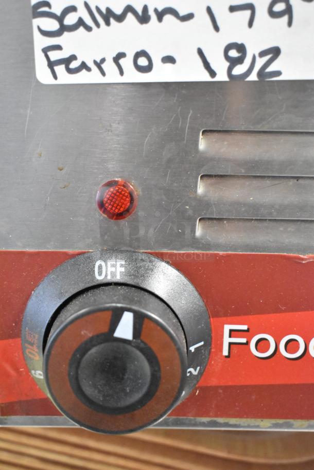 Avantco 177W50CKR stainless steel commercial food warmer, features adjustable dial, 120V, 1 Phase, in good condition.