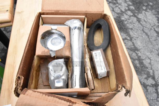 "TET1LA32#CP Ecopower Flush Valve by Toto in original box, new condition, includes components and manual."