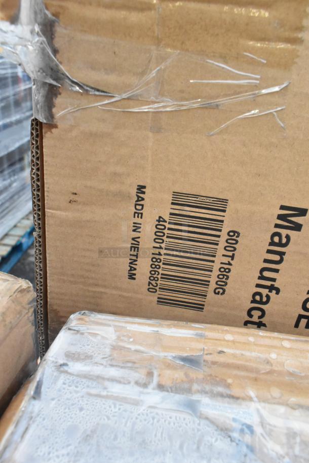 Box labeled "Made in Vietnam" with barcode 400011886820, containing brand new scratch and dent items.