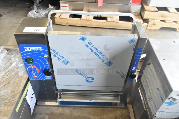 Prince Castle 297-T9 stainless steel vertical toaster, commercial countertop model, 115V 1 Phase, new condition.