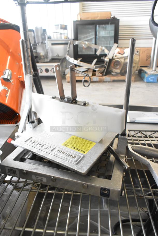 Vollrath 4400N Redco Lettuce King IV chopper, brand new, 1"x1" cuts, includes French fry cutter, scratch and dent condition.