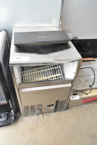 BRAND NEW SCRATCH AND DENT! 2025 Scotsman UC0918GAX-1A Stainless Steel Commercial Undercounter Gourmet Cube Ice Machine - 95 lb. 115 Volts, 1 Phase. - Item #1222887