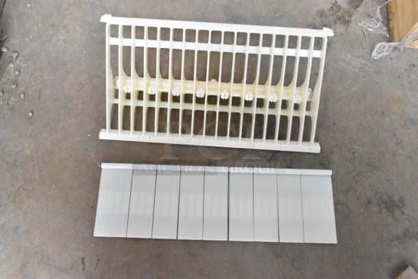 Brand new Scotsman UC0918GAX-1A stainless steel undercounter ice machine, scratch and dent condition, 95 lb capacity.