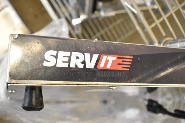 BRAND NEW ServIt 423HSW2036 heated shelf, stainless steel, 36", scratch and dent condition, 120 volts, 1 phase.