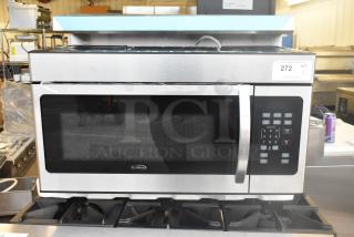 BRAND NEW KoolMore KM-MOT-1SS Stainless Steel Microwave Oven, Scratch and Dent, with Plate, 120V, 1 Phase.