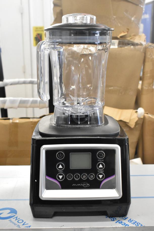 Brand new AvaMix 928BX1100P commercial blender, touchpad control, 48 oz Tritan jar, 3 1/2 hp, 120V, scratch and dent.