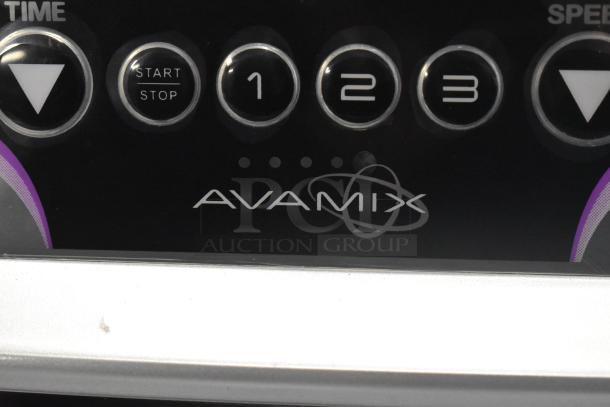 BRAND NEW SCRATCH AND DENT! AvaMix 928BX1100P commercial blender panel with touchpad controls and speed settings.