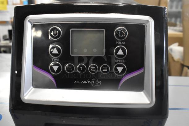 BRAND NEW AvaMix 928BX1100P blender control panel with programmable touchpad, timer, and 3-speed settings.