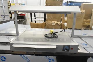 BRAND NEW SCRATCH AND DENT Pavoni 2024 Lampada stainless steel sugar heating lamp, 230 volts, with adjustable settings.