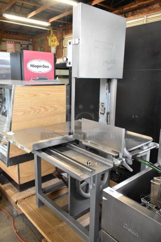 Hobart 6801 Metal Commercial Floor Style Meat Saw. 200-230 Volts, 3 Phase. - Item #1222923