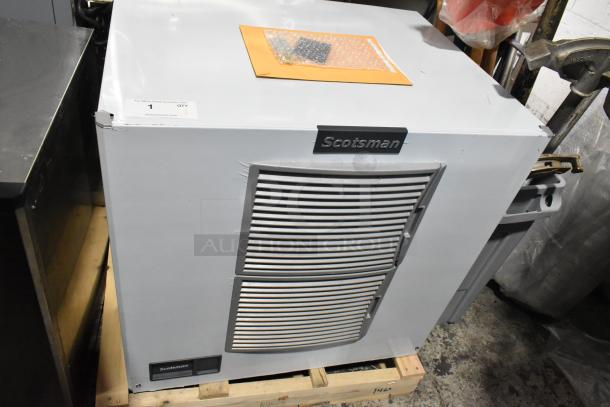Brand new Scotsman MC1030MA-32A Prodigy Elite Ice Machine, stainless steel, medium cube, 1077 lb., 208/230V, 1 Phase.