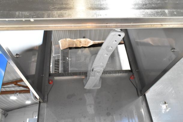 BRAND NEW Hobart Ecoline EDH-1 commercial dishwasher, stainless steel, door-type, includes booster heater, scratch and dent.