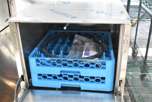 Brand new Jackson DISHSTAR HT-E stainless steel undercounter dishwasher, high-temp, energy-efficient, 208/230 volts, 1 phase.