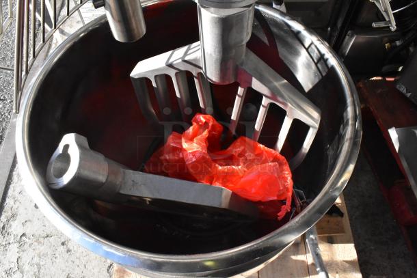 BRAND NEW SCRATCH AND DENT 2025 Precision Mixers HD-60.3, 60 Qt. with mixing bowl, bowl guard, 2 paddle attachments. 220V, 3-phase.