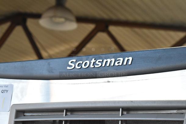 2022 Scotsman NH0622A-1B ice head on Lancer TP30 dispenser, stainless steel, touchscreen, automatic agitation, 115V, 1 phase.