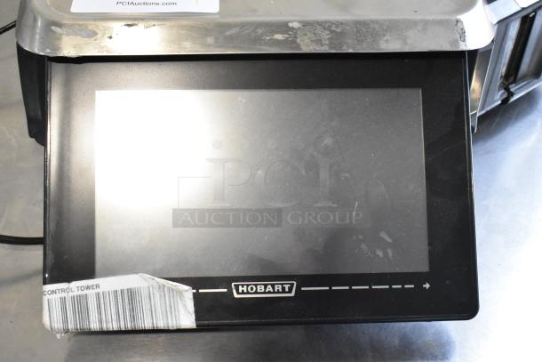 2016 Hobart HTi-7LH 30 lb. price computing scale with label printer, tested and working, visible wear.