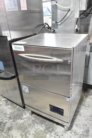 2018 Noble Wareforce UH30-E stainless steel undercounter dishwasher, 208/230V, 1 phase, commercial use, excellent condition.