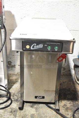 Curtis TLP12A19 Stainless Steel Commercial Countertop Coffee Machine w/ Hot Water Dispenser. 120 Volts, 1 Phase. - Item #1220013