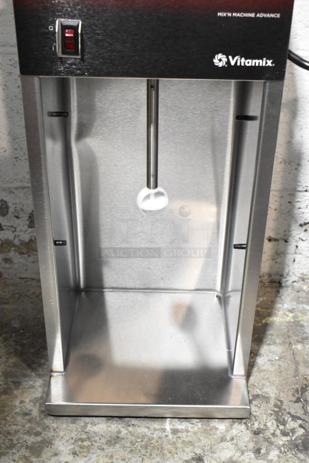 2025 Vita-Mix VM0805B Commercial Drink Mixer, stainless steel, 120V, 1 Phase. Features switch and branding.