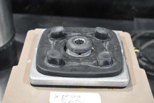 Vita-Mix VM0145 metal countertop blender base, showing top interface. 120 volts, 1 phase. Appears in used condition.