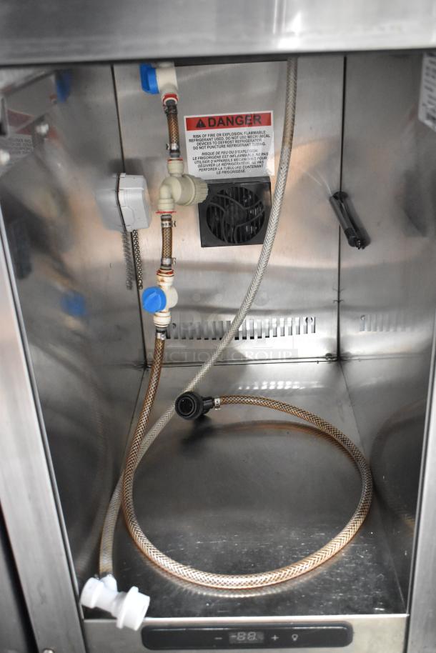 2021 Automatic Bar Controls JT-NITCOM-R stainless steel nitro dispenser. Features internal hoses and warning label. 115V, 1 Phase.