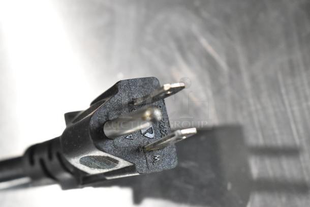 Vita-Mix VM0145 metal countertop blender base, 120 volts, 1 phase, shown with power plug detail.