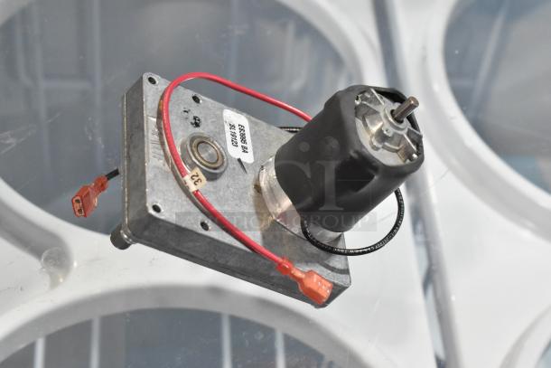 Amana Menumaster 14059194640 control board, new, shown with red wiring and clear markings.