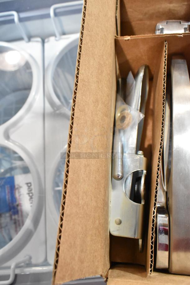 BRAND NEW Kason® 10055000028 latch in original packaging. Chrome finish, 1-1/8" size, slight scratches visible.