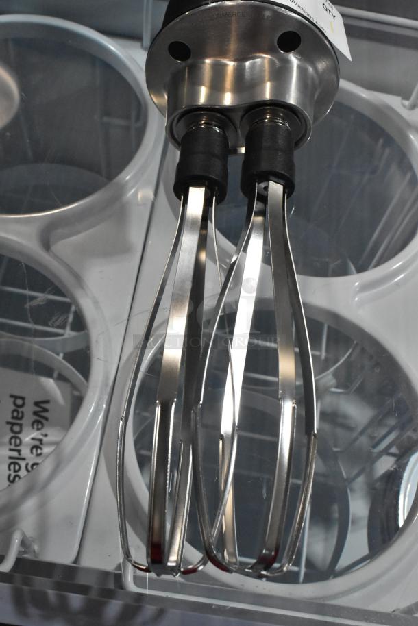 BRAND NEW with cosmetic flaws, VitaMix VM0224A Immersi-Prep stainless steel detachable whisk for immersion blenders.