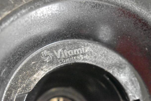 VitaMix VM0224A Immersi-Prep detachable whisk, stainless steel, scratch and dent condition, logo visible on black component.