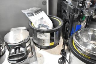 Brand new Vollrath 7411 Mirage 11 Qt. Natural Induction Rethermalizer, 120V, 1 Phase, visible installation instructions.