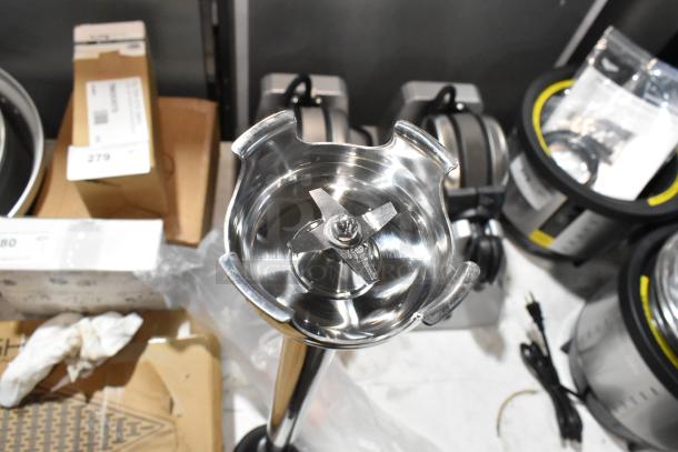 BRAND NEW SCRATCH AND DENT VitaMix VM0246 immersion blender blade, stainless steel, pristine condition, slight cosmetic flaws.